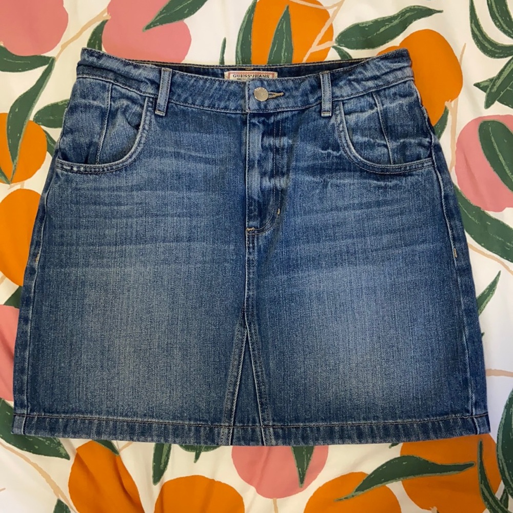Vintage Guess Jeans Skirt